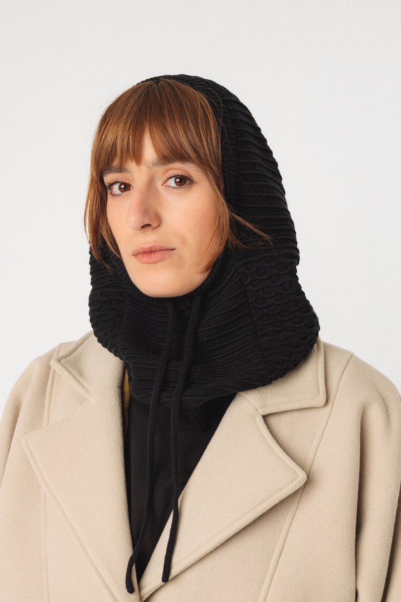 SKFK Schlupfmütze Xano, Black