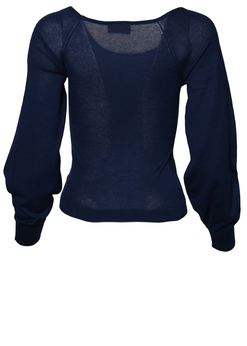 Circus leichter Strickpulli, Navy Peony