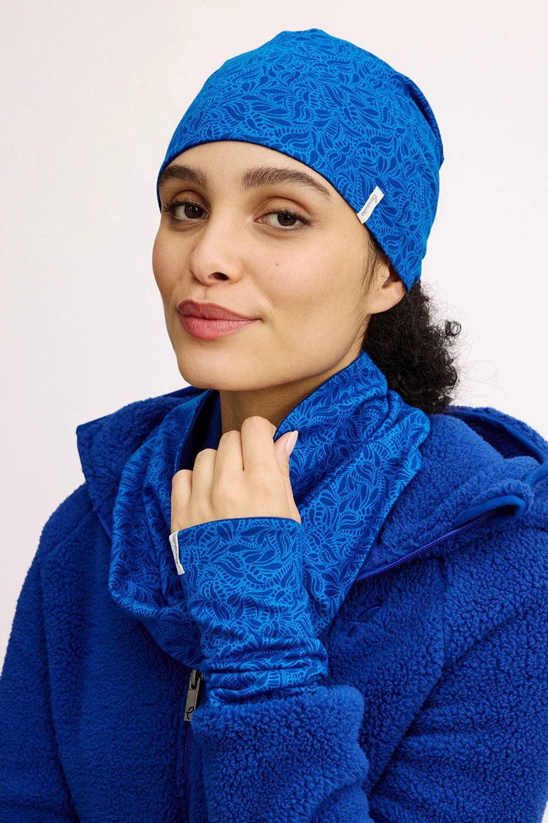 Tranquillo Jersey-Mütze, Blue Paisley