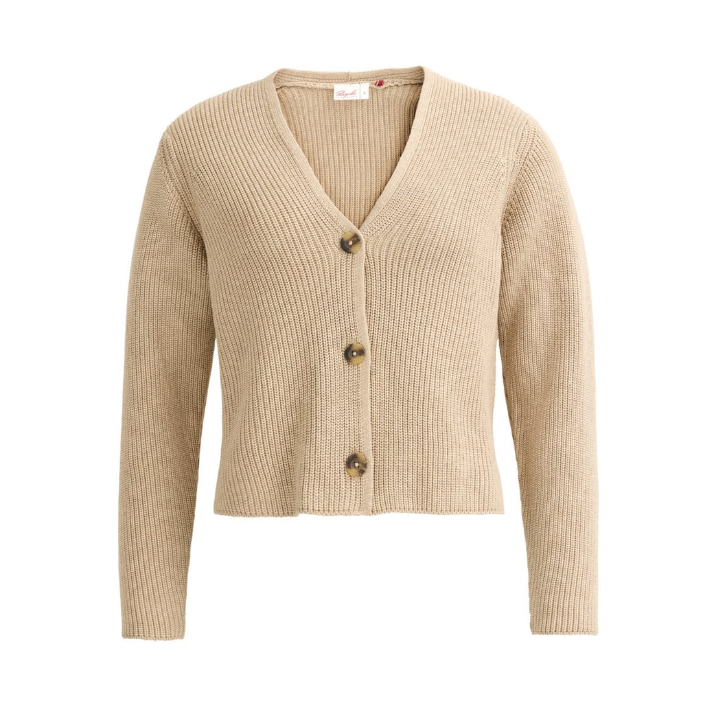 PWO Strickjacke kurz, Beige