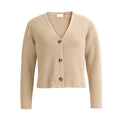 PWO Strickjacke kurz, Beige