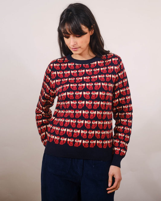 Pretty Vacant Strickpulli Fox Repeat / 8