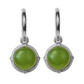 Urban Hippies Ohrringe Saga, Moss/Silver