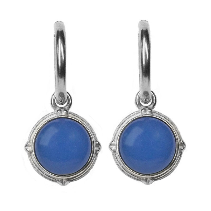 Urban Hippies Ohrringe Saga, Provence/Silver