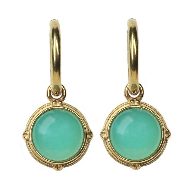 Urban Hippies Ohrringe Saga, Sea/Gold