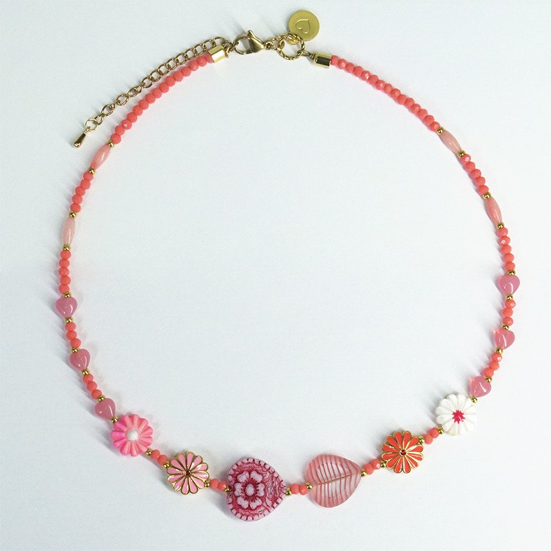 Urban Hippies Kette Choker, Candy Colours