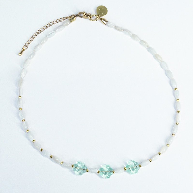 Urban Hippies Kette Choker, Pastel Clover
