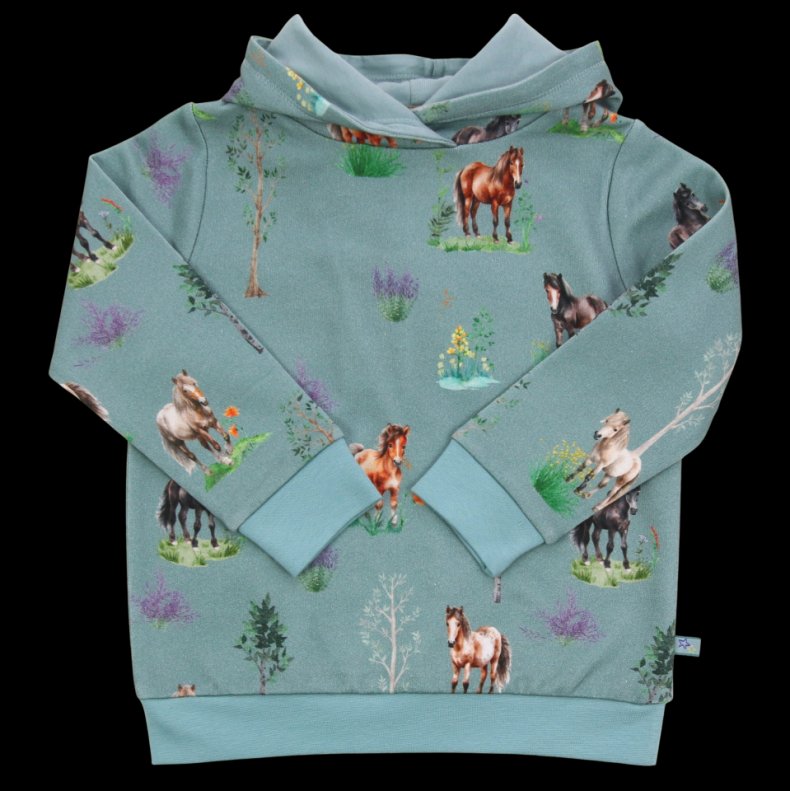 Enfant Terrible Hoodie, Ponydruck