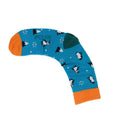 Bambus-Socken Teal Penguin