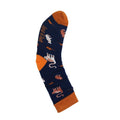 Bambus-Socken Navy Cat
