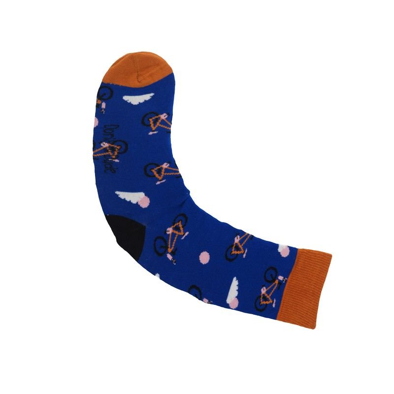 Bambus-Socken Blue Bike / 36-40