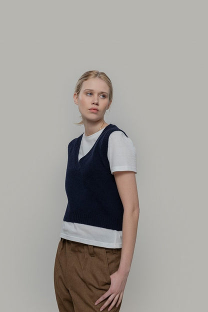 Rifo Pullunder Melania, Wolle (rec.), Blue Mora