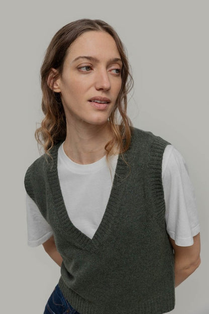 Rifo Pullunder Melania, Wolle (rec.), Green Foresta