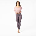 Living Crafts Leggings Annedore lang, mauve