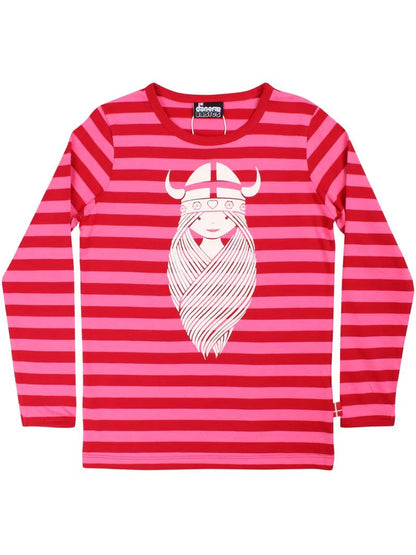 Danefae Danebasic LS, Spicy Pink/Dk Red Freja
