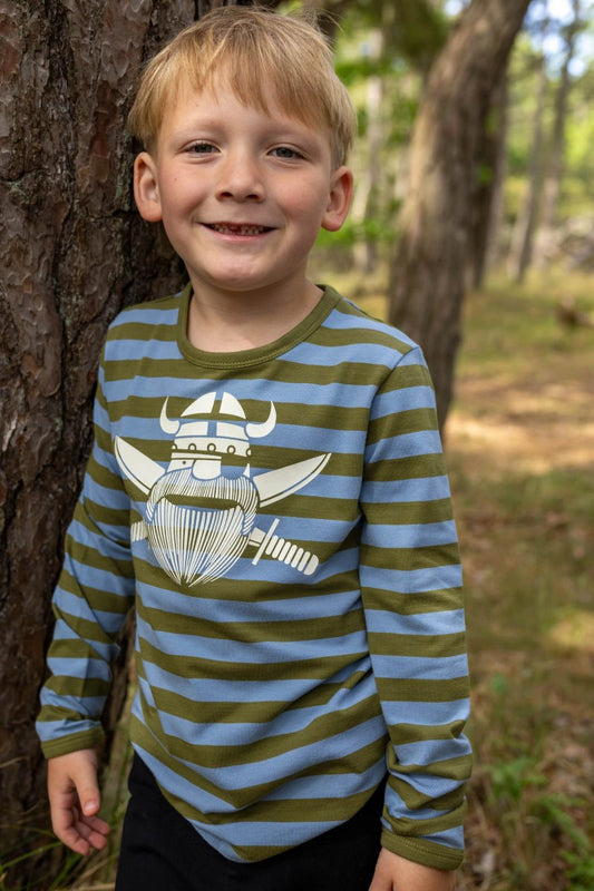 Danefae Danenorthpole LS, Blue/Olive Pirat