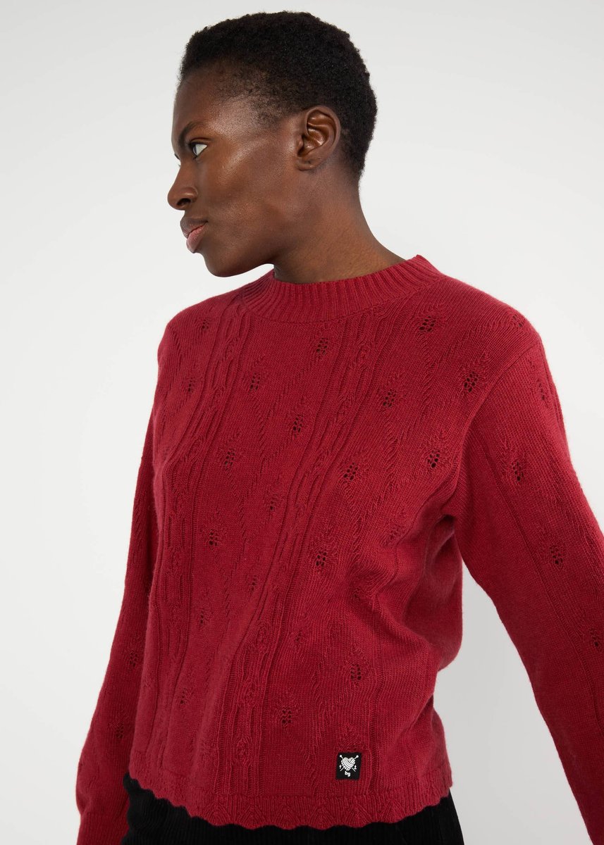 Blutsgeschwister Strickpulli Fine Craft Crew