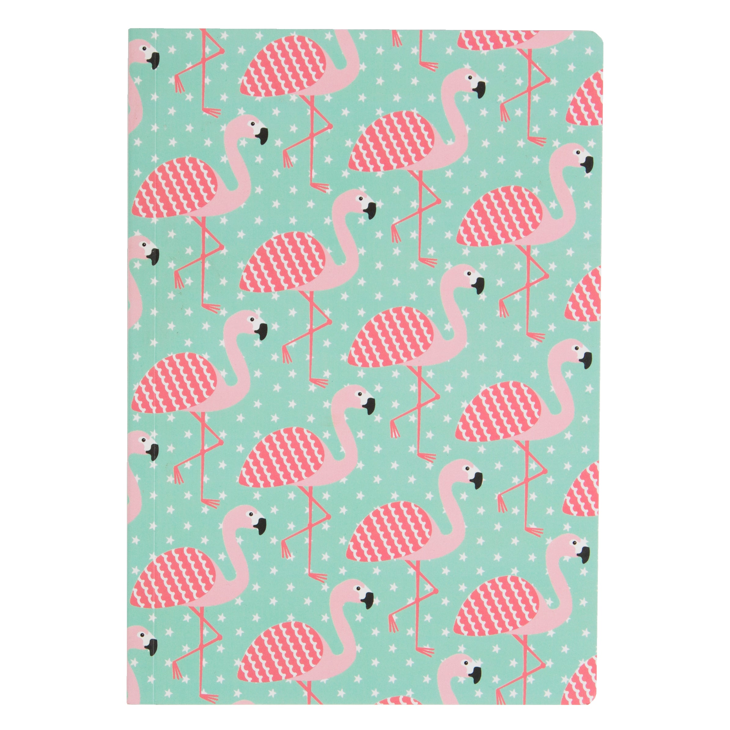 Notizbuch A5, Flamingos