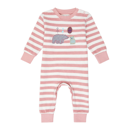 Sense Organics Baby Schlafanzug Frottee Viktor, Eisbär
