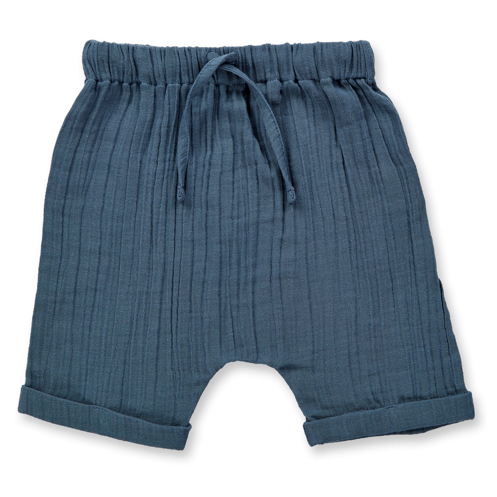 Sense Organics Baby-Shorts Charlie, Blaugrau