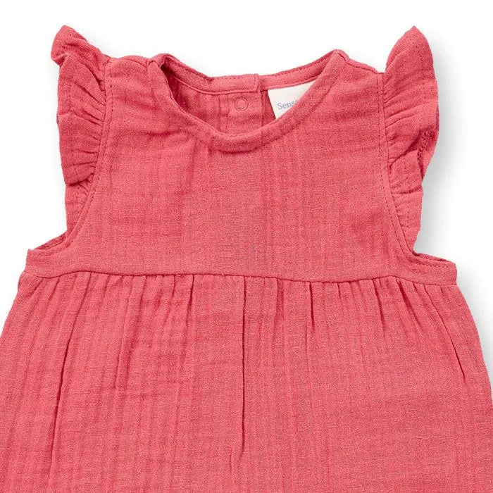 Sense Organics Baby-Spieler Marli, Raspberry