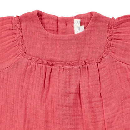Sense Organics Baby-Bluse Musselin, Raspberry