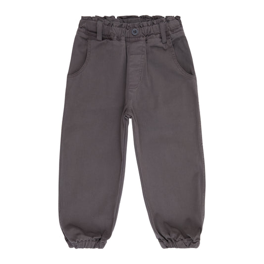 Sense Organics Gefütterte Twillhose Kaito, anthrazit