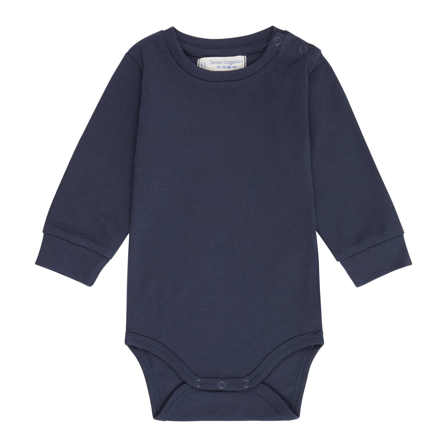 Sense Organics Langarm-Body Milan, Navy