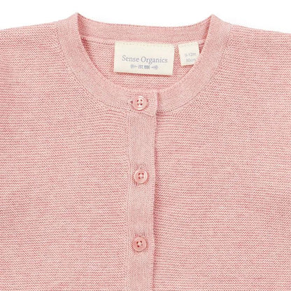 Sense Organics Baby-Cardigan, Rosa