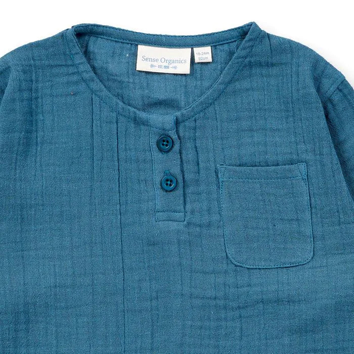 Sense Organics Plin Shirt, DeepOcean
