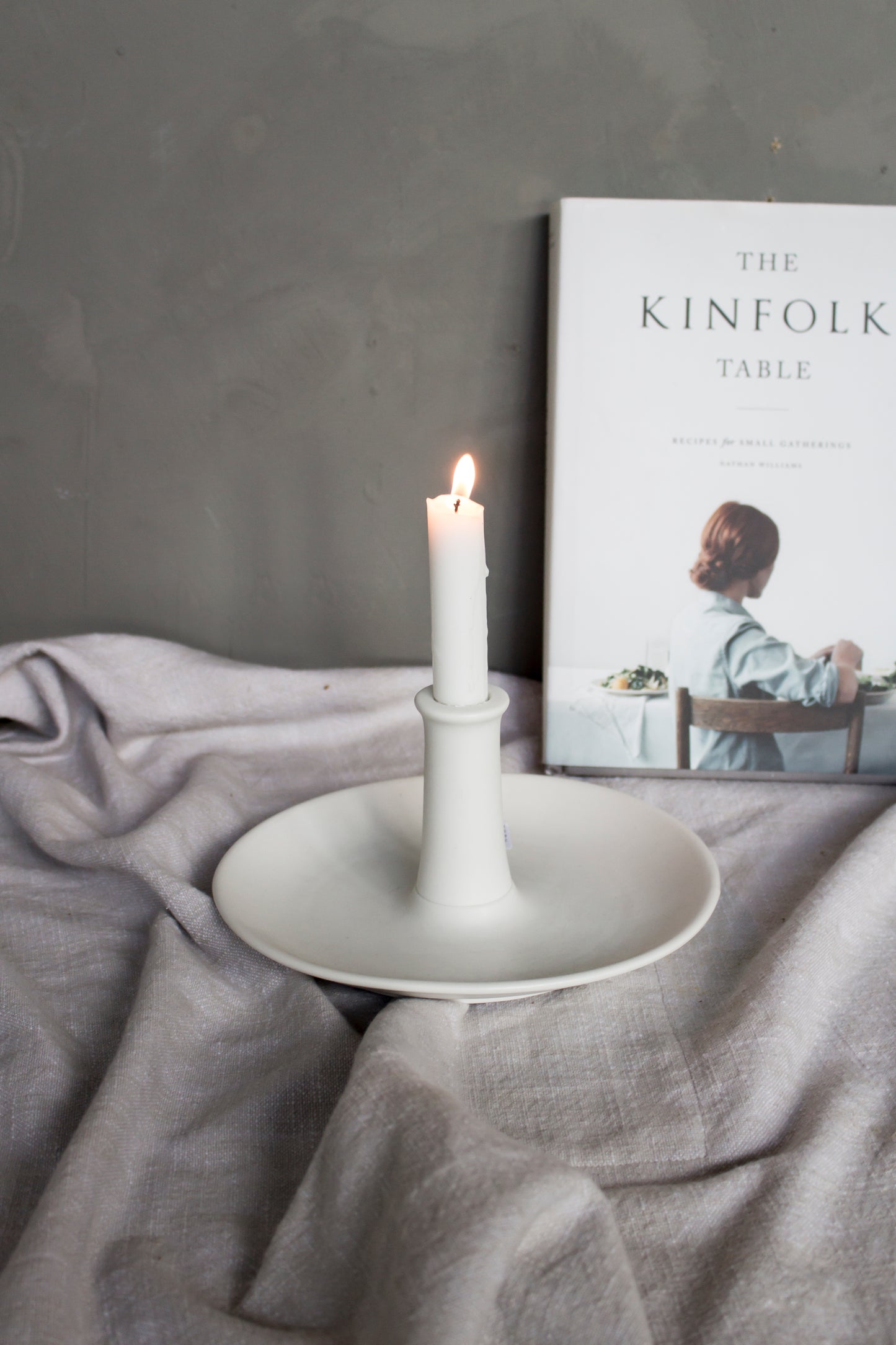 Storefactory Kerzenhalter Bondstorp, weiß