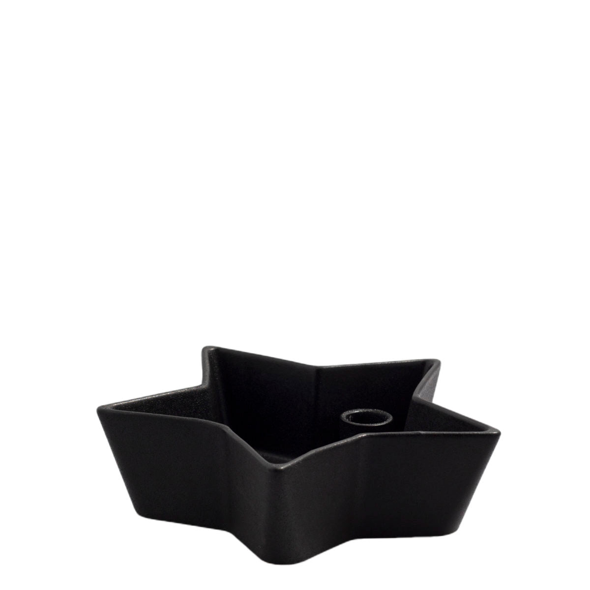 Storefactory Kerzenhalter Lidatorp Stjärna mittel, schwarz