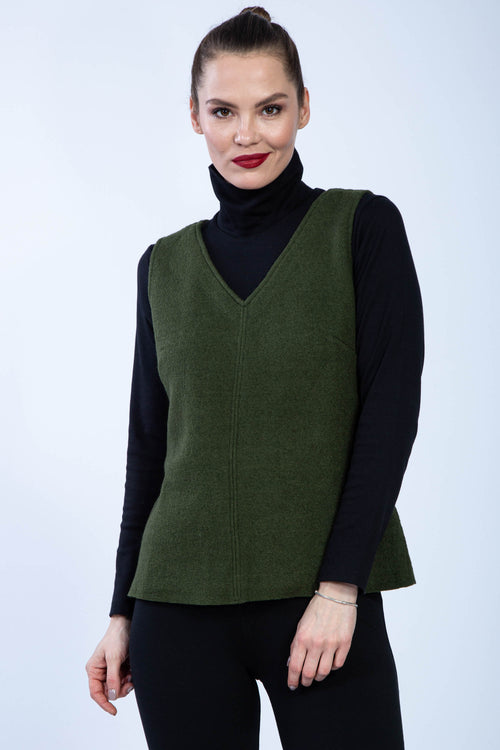 Chapati Merino-Pullunder Papagina, Olive