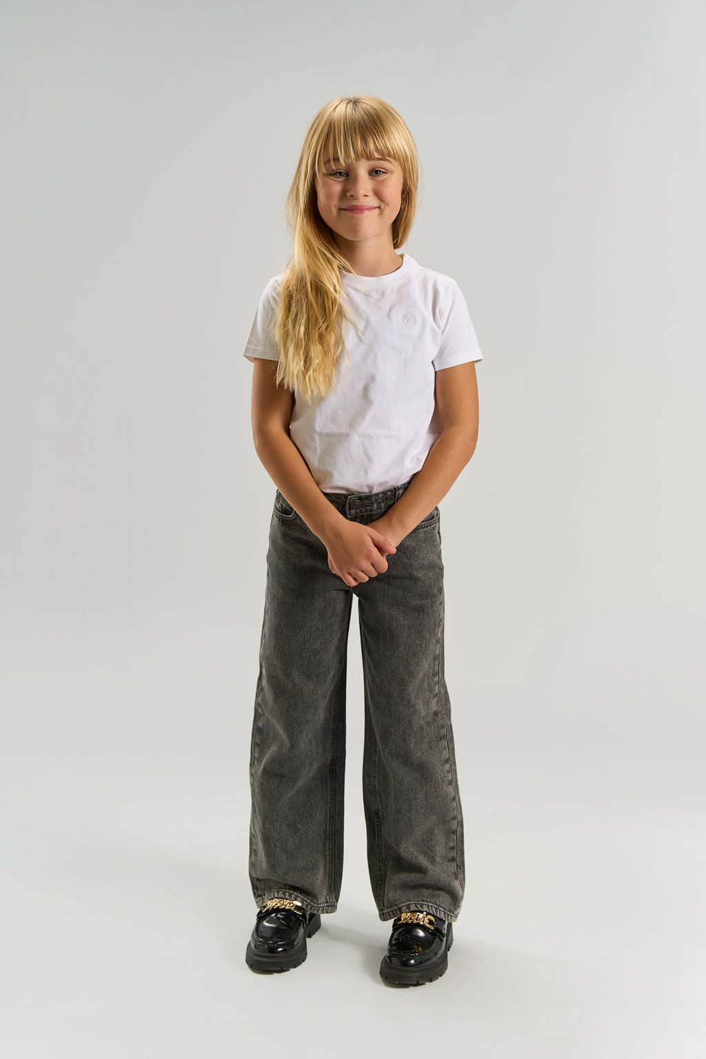 The New Wide Fit Jeans Lissabon, Grey Denim