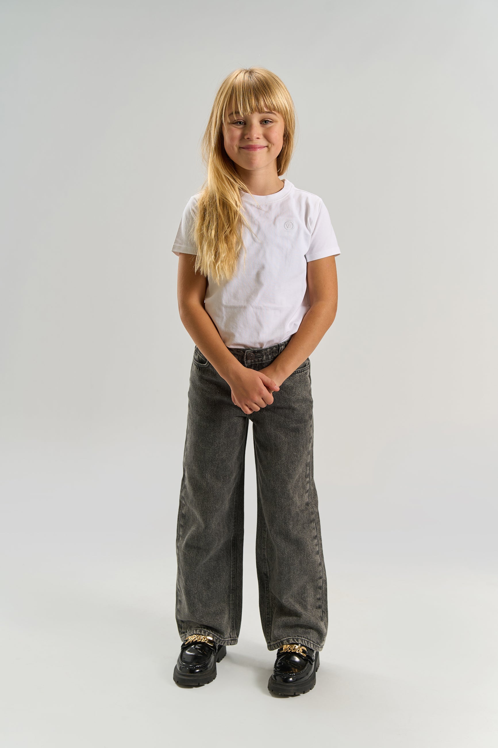 The New Wide Fit Jeans Lissabon, Grey Denim