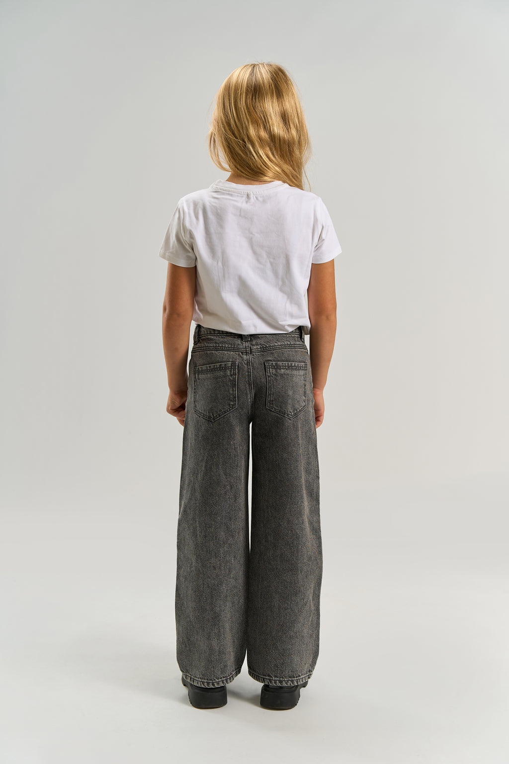 The New Wide Fit Jeans Lissabon, Grey Denim