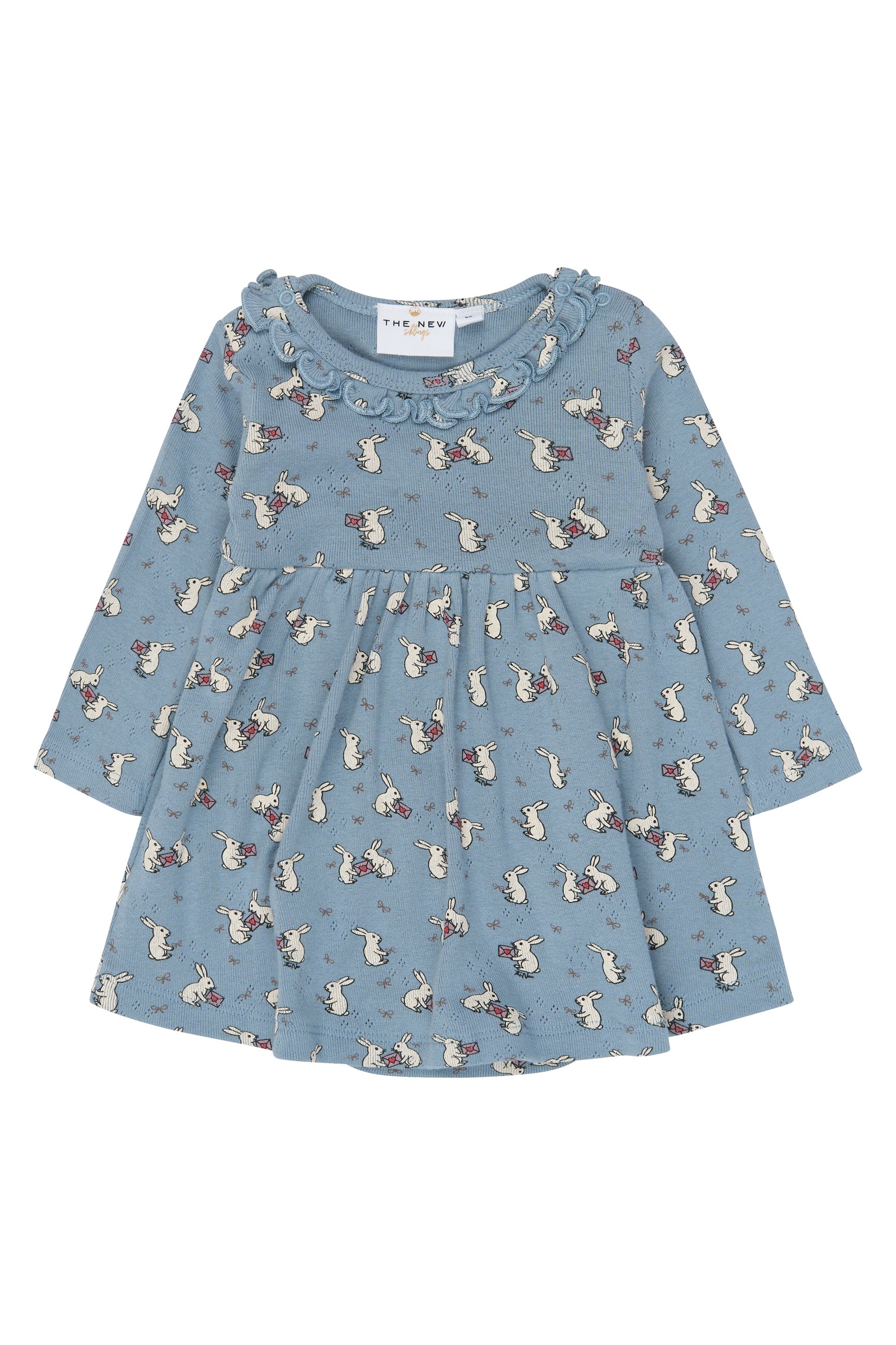 The New Baby Pointelle Bodykleid Vita, Ashley Blue