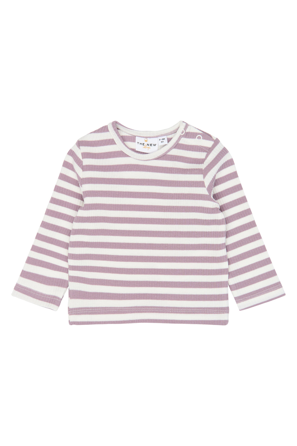 The New Baby Ripp-Langarmshirt Fro, Elderberry/Gardenia