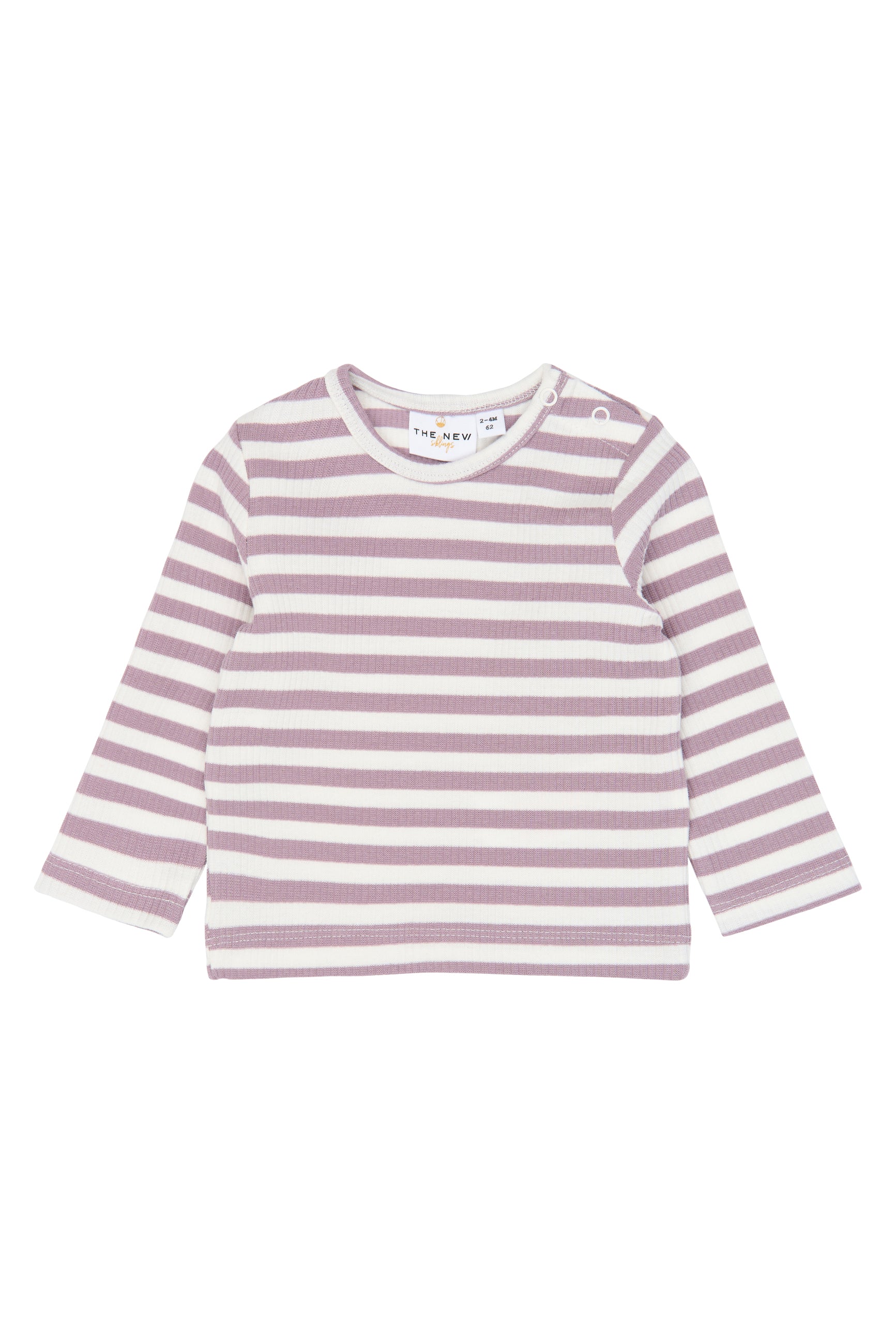 The New Baby Ripp-Langarmshirt Fro, Elderberry/Gardenia