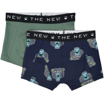 The New 2er Set Boxershorts Bär/Grün