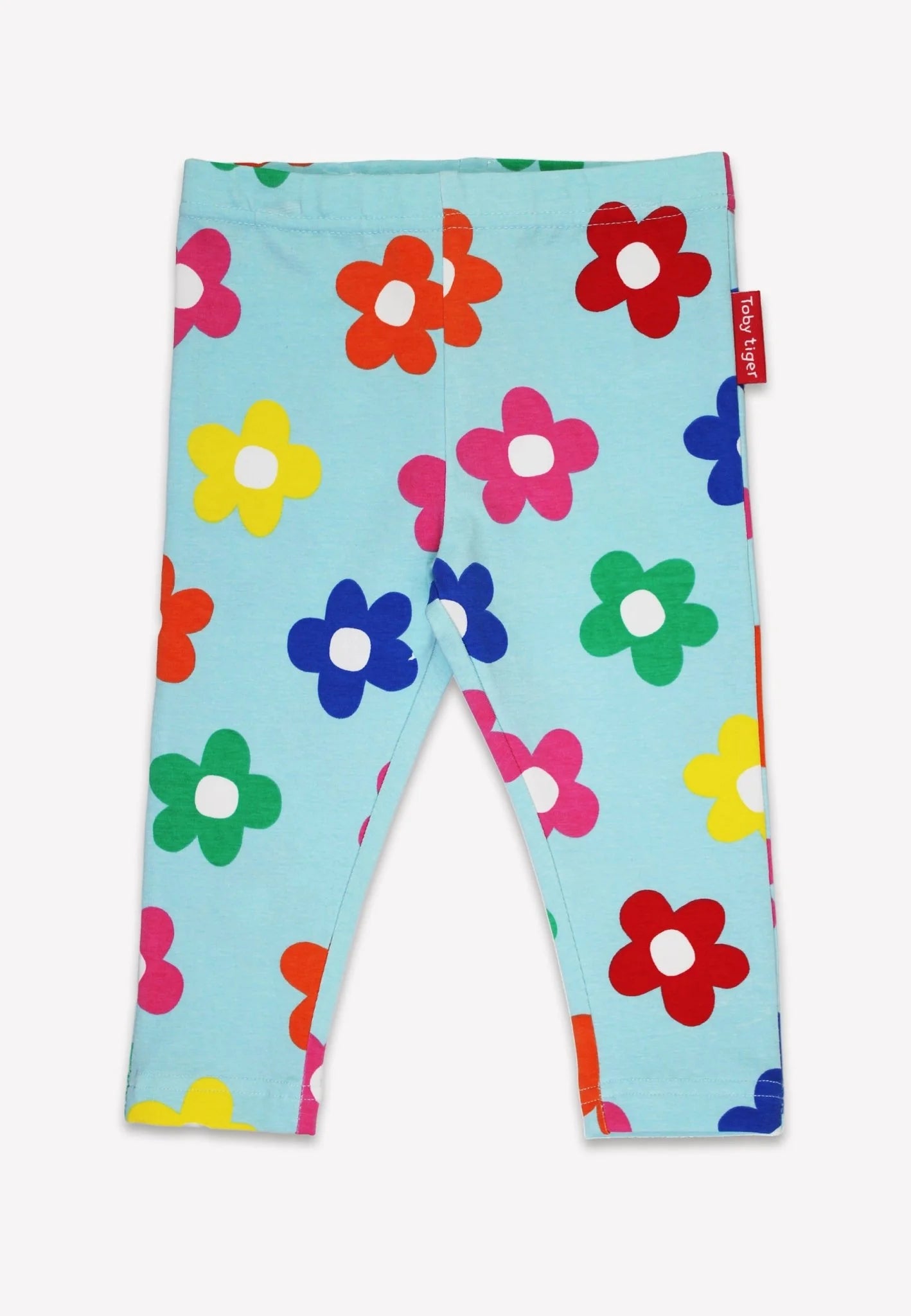 Toby Tiger Leggings Regenbogenblumen
