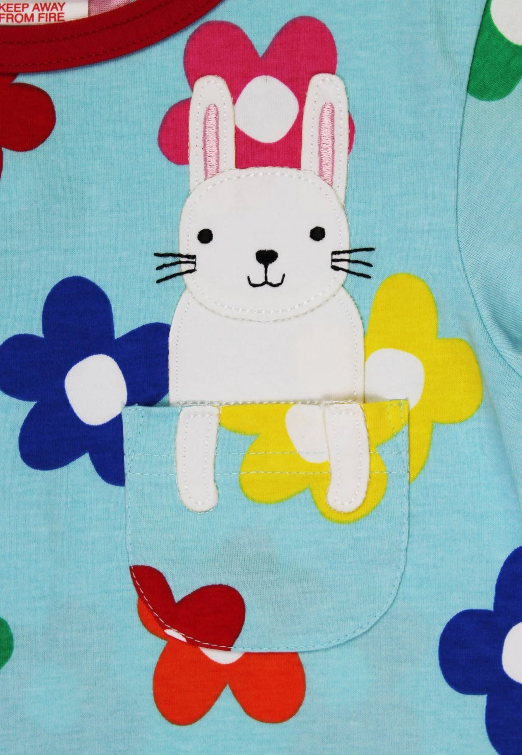 Toby Tiger T-Shirt Blumen&Häschen