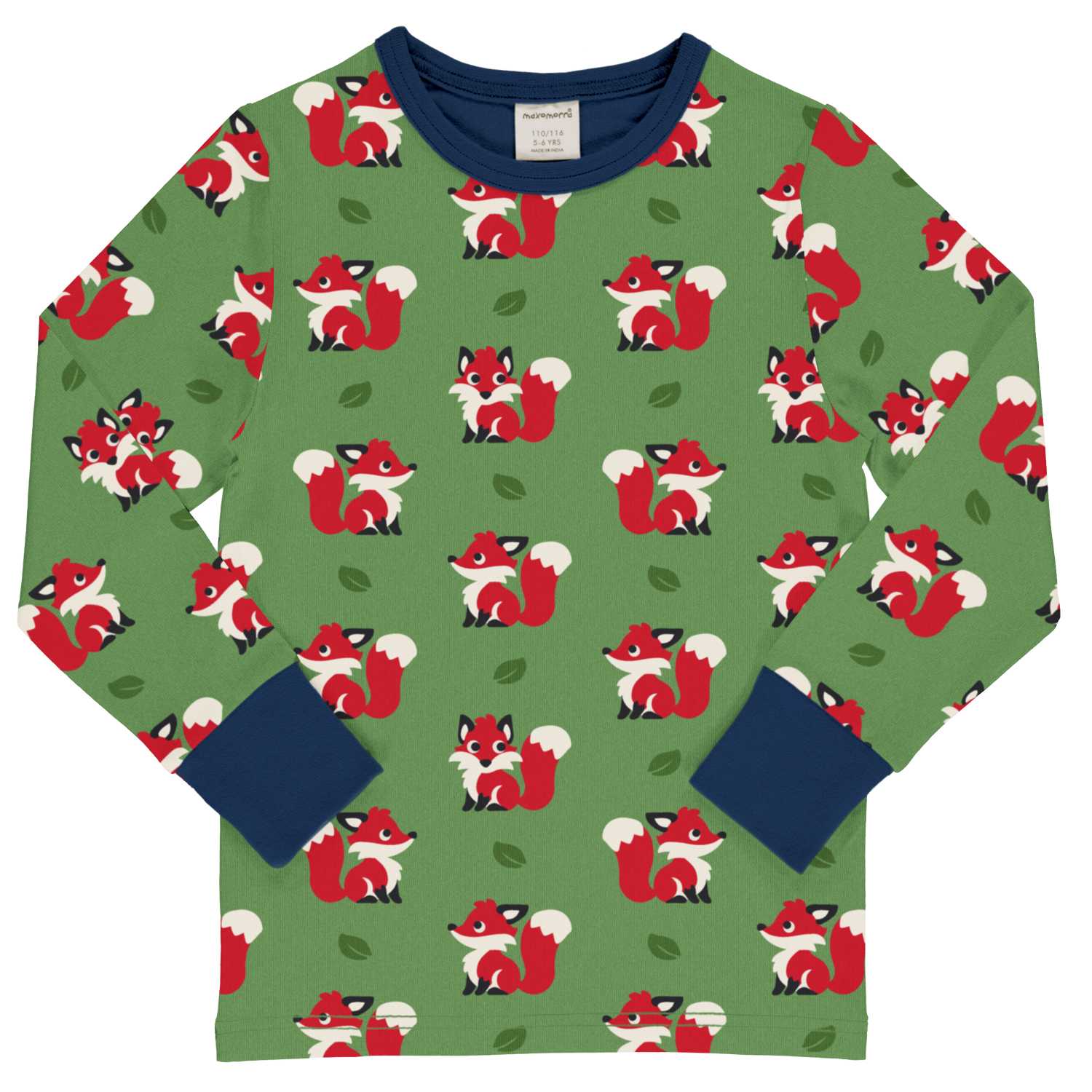 Maxomorra Langarmshirt, Fox