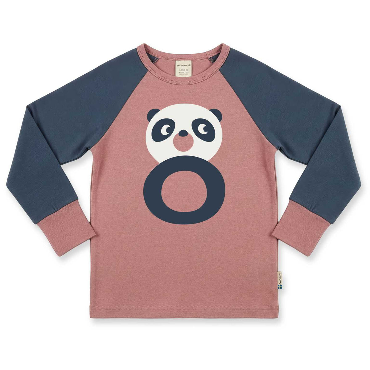 Maxomorra Geburtstagsshirt rosa/blau