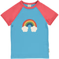 Maxomorra Raglan T-Shirt Rainbow