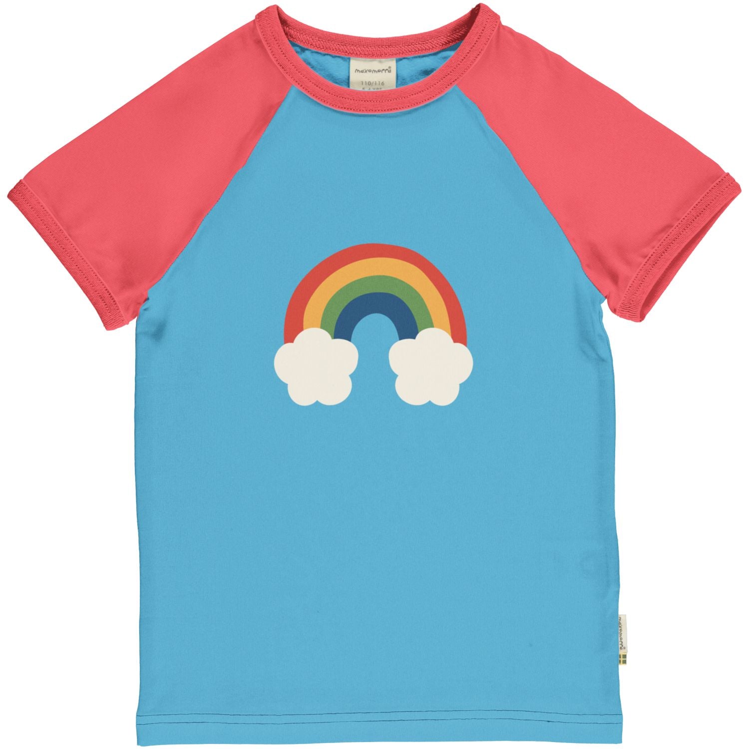 Maxomorra Raglan T-Shirt Rainbow