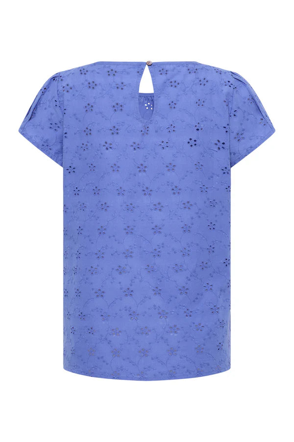 Tranquillo Bluse Elinaa, baja blue