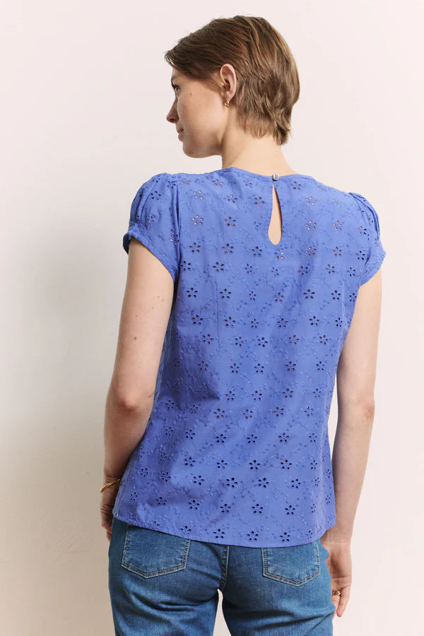 Tranquillo Bluse Elinaa, baja blue