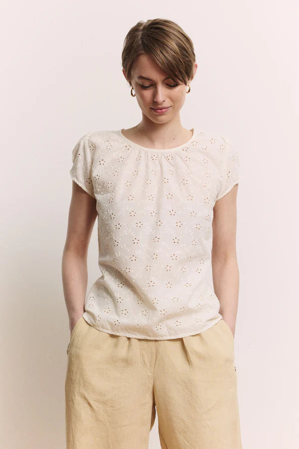 Tranquillo Bluse Elinaa, white