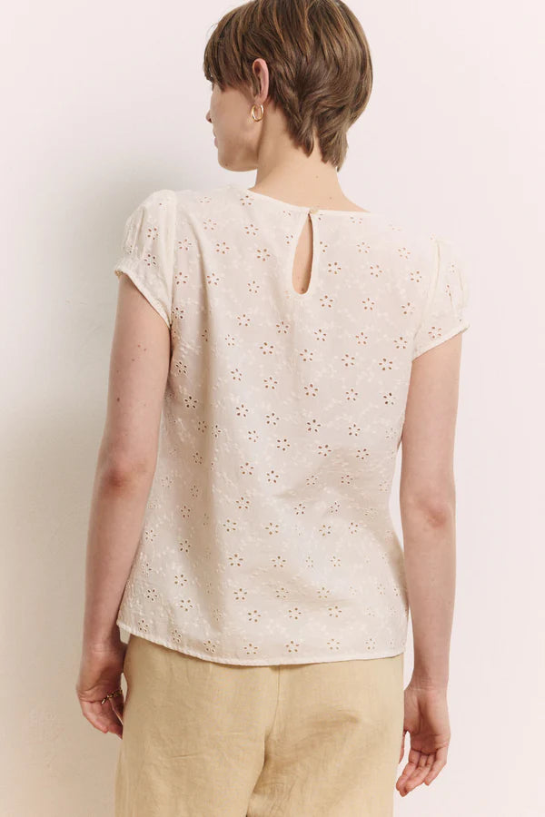 Tranquillo Bluse Elinaa, white